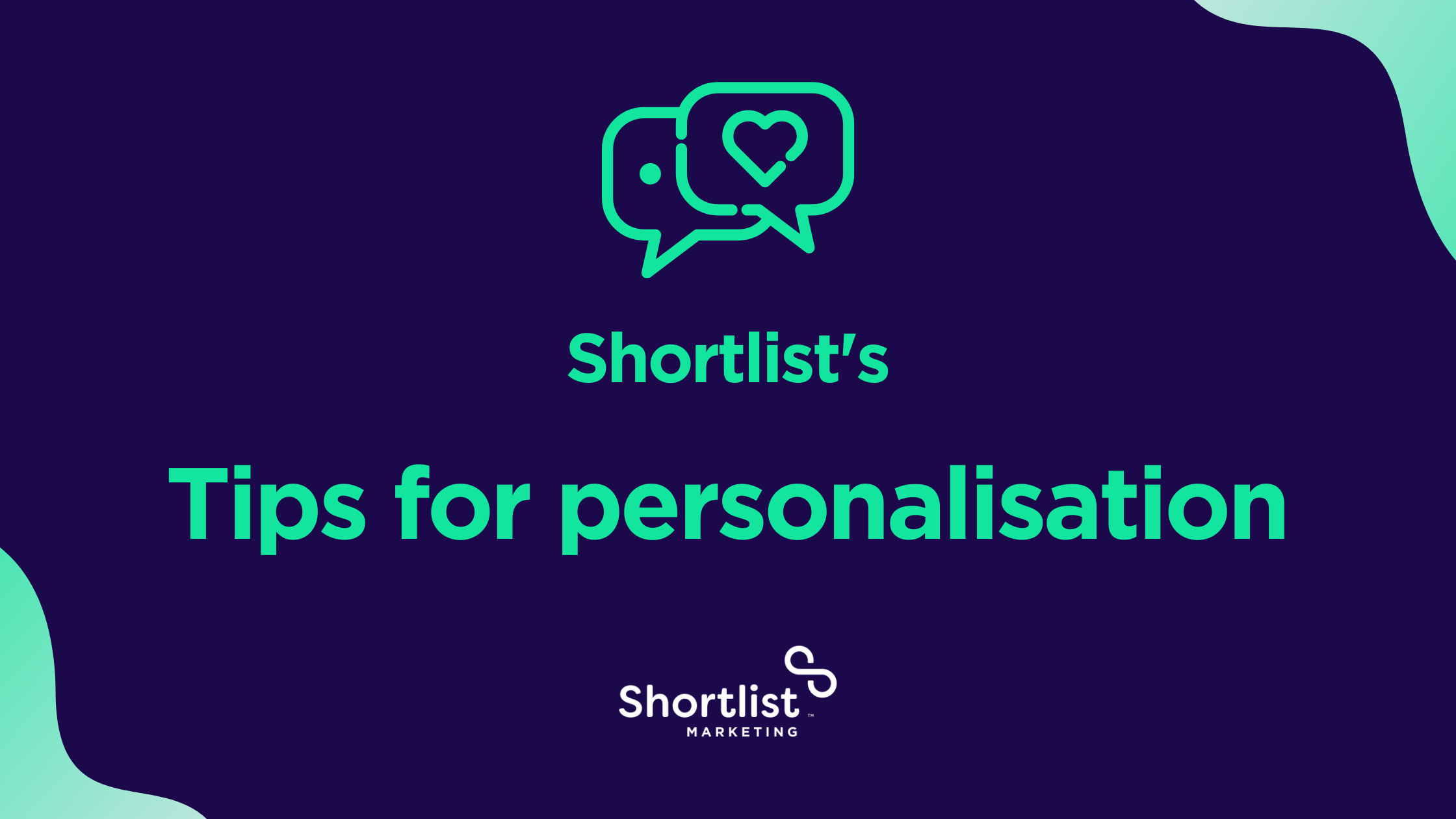 Tips for personalisation in sales and marketing